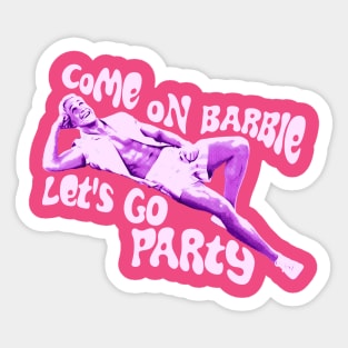 Ken Barbie - Come On Barbie Lets Go Party Sticker